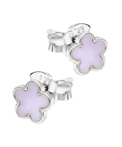 Flower Silver Stud Earring STS-7066